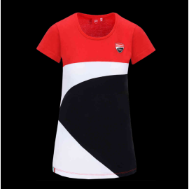 T-shirt Ducati Corse Moto GP Bagnaia Miller Red / Black / White DU2036011 - women
