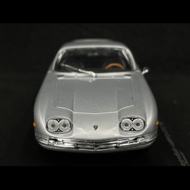 Lamborghini 400 GT 2+2 1966 Silver grey metallic Grigio Argento 1/43 Minichamps 430103300