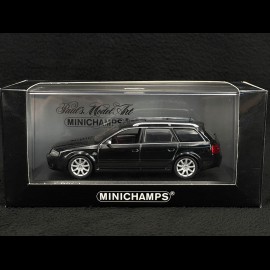Audi RS6 Avant 2002 Ebonyschwarz 1/43 Minichamps 400011712