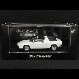 Lamborghini Silhouette 1976 White Polo Park Bianco 1/43 Minichamps 430103620