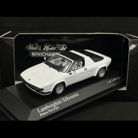 Lamborghini Silhouette 1976 White Polo Park Bianco 1/43 Minichamps 430103620