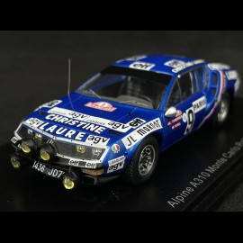 Alpine A310 n° 9 Rallye Monte Carlo 1976 1/43 Spark S5496