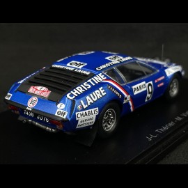 Alpine A310 n° 9 Rallye Monte Carlo 1976 1/43 Spark S5496