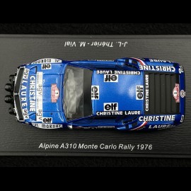 Alpine A310 n° 9 Rallye Monte Carlo 1976 1/43 Spark S5496