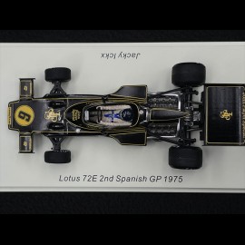 Jacky Icxx Lotus 72E n° 6 2nd GP Spain 1975 F1 1/43 Spark S7297