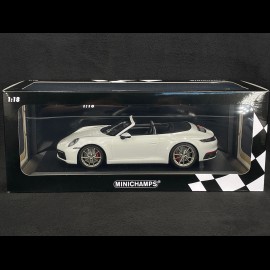 Porsche 911 Carrera 4S Cabrio Type 992 2019 Chalk Grey 1/18 Minichamps 155067335