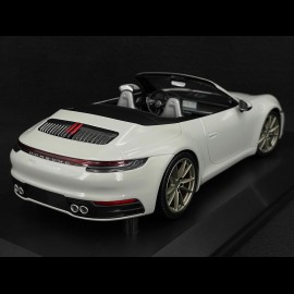 Porsche 911 Carrera 4S Cabrio Type 992 2019 Chalk Grey 1/18 Minichamps 155067335