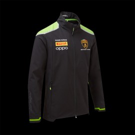 Lamborghini Jacke Squadra Corse Softshell Schwarz LB14SJ1-100 - herren