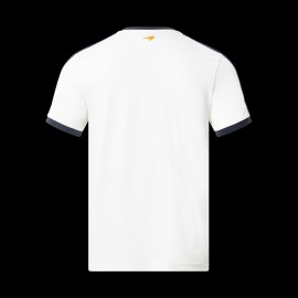 T-Shirt Gulf McLaren F1 Team Norris Piastri Weiß TM3408 - Herren