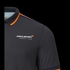 Polo Gulf McLaren F1 Team Norris Piastri Schwarz / Blau / Orange TM3410 - Herren