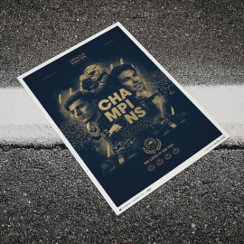 Red Bull Racing F1 Weltmeister Konstrukteure 2022 Poster Limited edition