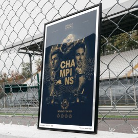 Red Bull Racing F1 Weltmeister Konstrukteure 2022 Poster Limited edition