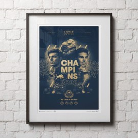 Red Bull Racing F1 Constructors' Champions 2022 Poster Limited edition