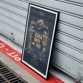 Red Bull Racing F1 Weltmeister Konstrukteure 2022 Poster Limited edition