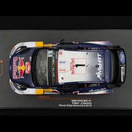 Ford Fiesta WRC n° 1 Sieger Rallye Monte Carlo 2018 1/24 Ixo Models RAL014A