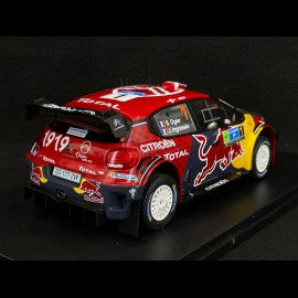 Citroën C3 WRC n° 1 Winner Rallye Mexico 2019 1/24 Ixo Models RAL001