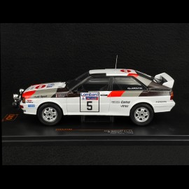 Audi Quattro A1 n° 5 2. Great Britain Rallye 1982 1/24 Ixo Models RAL010B