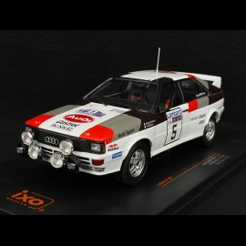 Audi Quattro A1 n° 5 2. Great Britain Rallye 1982 1/24 Ixo Models RAL010B