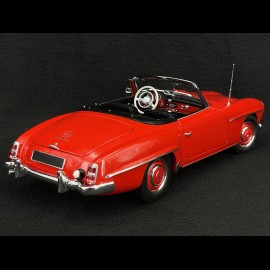 Mercedes-Benz 190 SL 1955 Feuerwehr Rot 1/18 Minichamps 100037032