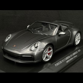 Porsche 911 Carrera 4S Coupe Type 992 2019 Achatgrau Metallic 1/18 Minichamps 155067336