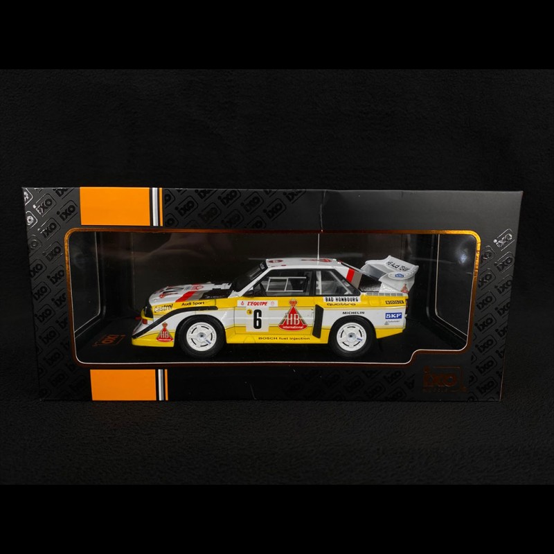 Audi Sport Quattro S1 n° 6 3. Rallye Monte Carlo 1986 1/24 Ixo