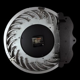 Wall Clock Porsche racing brake disc black Autoart 40082