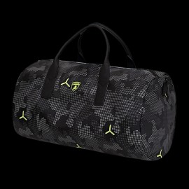 Lamborghini Boston Bag Weekender Full Camouflage Black / Gray / Green LCSWBBL3-100
