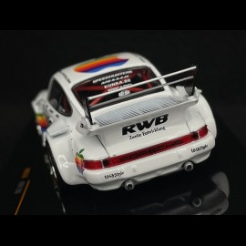 Porsche 911 RWB Style 930 Apple Computer Inc. n°89 Weiß 1/43 Ixo Models MOC318