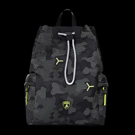 Lamborghini Rucksack Full Camouflage Schwarz / Grau / Grün LCSWBBB1-100