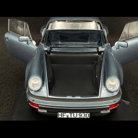 Porsche 911 Turbo 3.3 Type 930 1987 Venetian Blue Metallic 1/18 Norev 187667