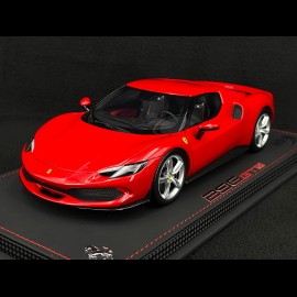 Ferrari 296 GTB 2021 Rot Rosso Corsa 1/18 BBR Models P18210A