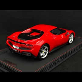 Ferrari 296 GTB 2021 Rot Rosso Corsa 1/18 BBR Models P18210A