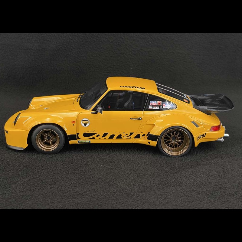 Porsche 911 RSR 3.0 Tribute Yamanouchi-San 1974 Signalgelb 1/18 GT