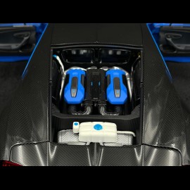 Bugatti Chiron Sport 2019 Frankreich Blau / Karbon 1/18 Autoart 70997