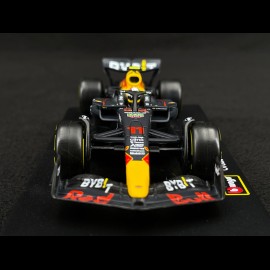 Sergio Pérez Red Bull Racing RB18 n° 11 F1 2022 with driver 1/43 Bburago 38062P