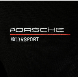 Duo Porsche Hugo Boss Strickpullover + Porsche Motorsport Kappe Perforierte Schwarz - Herren