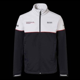 Duo Porsche Jacket Motorsport Hugo Boss Softshell + Porsche Motorsport Cap Perforated Black - men