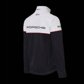 Duo Porsche Jacke Motorsport Hugo Boss Softshell + Porsche Motorsport Kappe Perforierte Schwarz - Herren