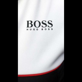Duo Porsche Jacke Motorsport Hugo Boss Softshell + Porsche Motorsport Kappe Perforierte Schwarz - Herren