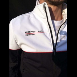 Duo Porsche Jacke Motorsport Hugo Boss Softshell + Porsche Motorsport Kappe Perforierte Schwarz - Herren