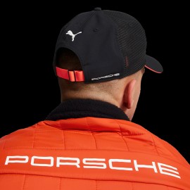 Porsche Cap 911 Rallye Baseball by Puma Schwarz / Orange