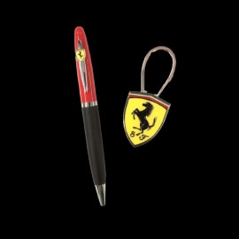 Ferrari Kugelschreiber Schlüsselanhänger Set Maranello PN59412