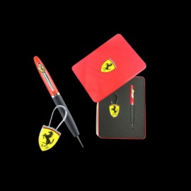 Ferrari Kugelschreiber Schlüsselanhänger Set Maranello PN59412