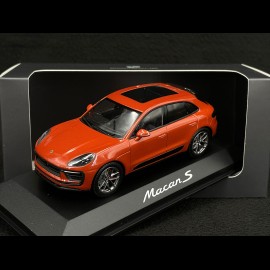 Porsche Macan S Turismo III 2021 Papaya Metallic 1/43 Minichamps WAP0206150NMAC