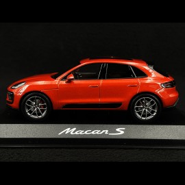 Porsche Macan S Turismo III 2021 Papaya Metallic 1/43 Minichamps WAP0206150NMAC