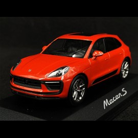 Porsche Macan S Turismo III 2021 Papaya Metallic 1/43 Minichamps WAP0206150NMAC