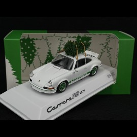 Porsche 911 Carrera RS 2.7 1973 Weiß mit Weihnachtsbaum 1/43 Spark WAP0201170PRS2