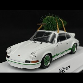 Porsche 911 Carrera RS 2.7 1973 Weiß mit Weihnachtsbaum 1/43 Spark WAP0201170PRS2