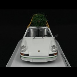 Porsche 911 Carrera RS 2.7 1973 Weiß mit Weihnachtsbaum 1/43 Spark WAP0201170PRS2