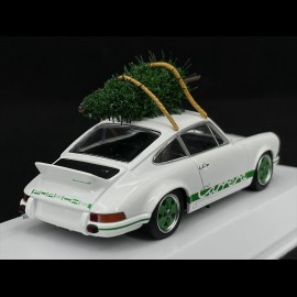 Porsche 911 Carrera RS 2.7 1973 Weiß mit Weihnachtsbaum 1/43 Spark WAP0201170PRS2